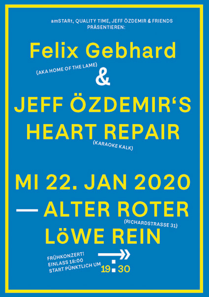 FELIX GEBHARD + JEFF ÖZDEMIR'S HEART REPAIR